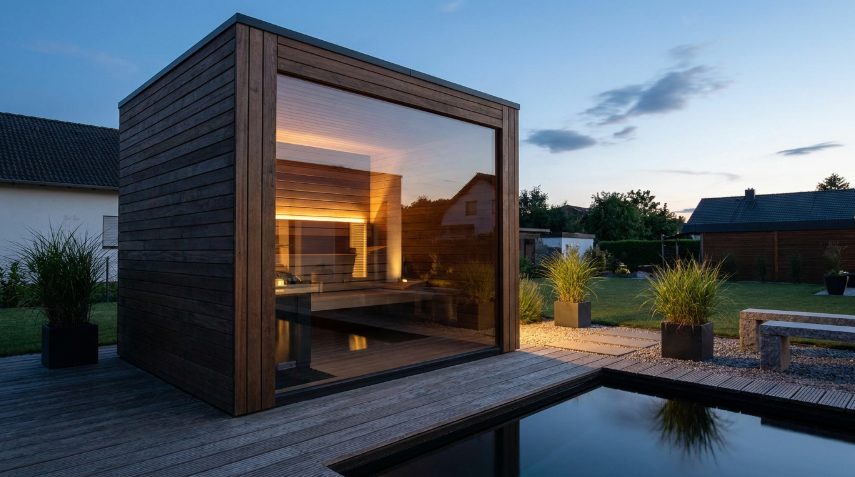 Cedar vs Heat-Treated Hemlock for a Cube Sauna for Beginners